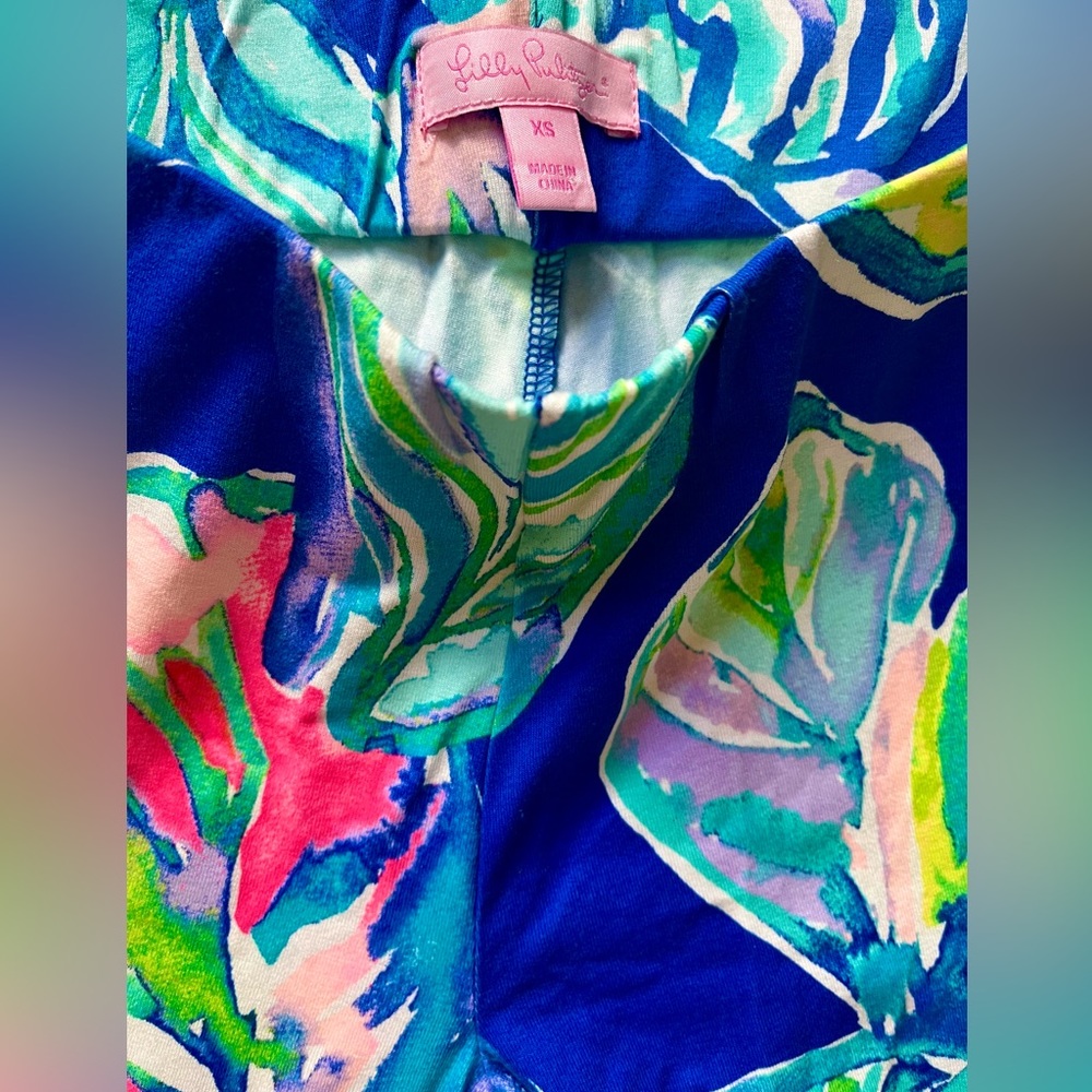 Lilly Pulitzer Georgia May Palazzo Pant Women's XS Stretchy‎ Wide Leg EXCELLENT✅ - Picture 4 of 4